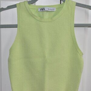 Zara Neon Green Tank Top